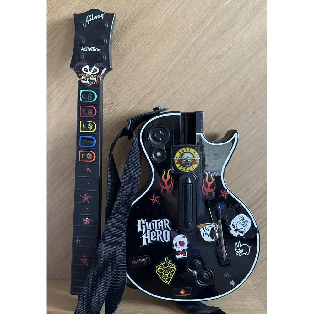 Red Octane Les Paul Black 95123.805 Controller For Xbox 360